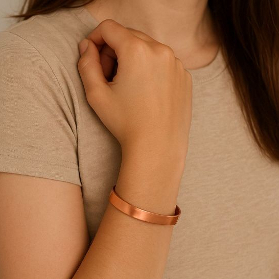 Pulseira Vittá de Cobre 100% Puro-Ajustável