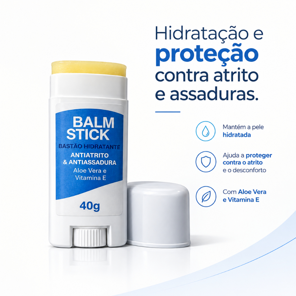 Balm Stick Bastão Antiatrito & Antiassadura 40g