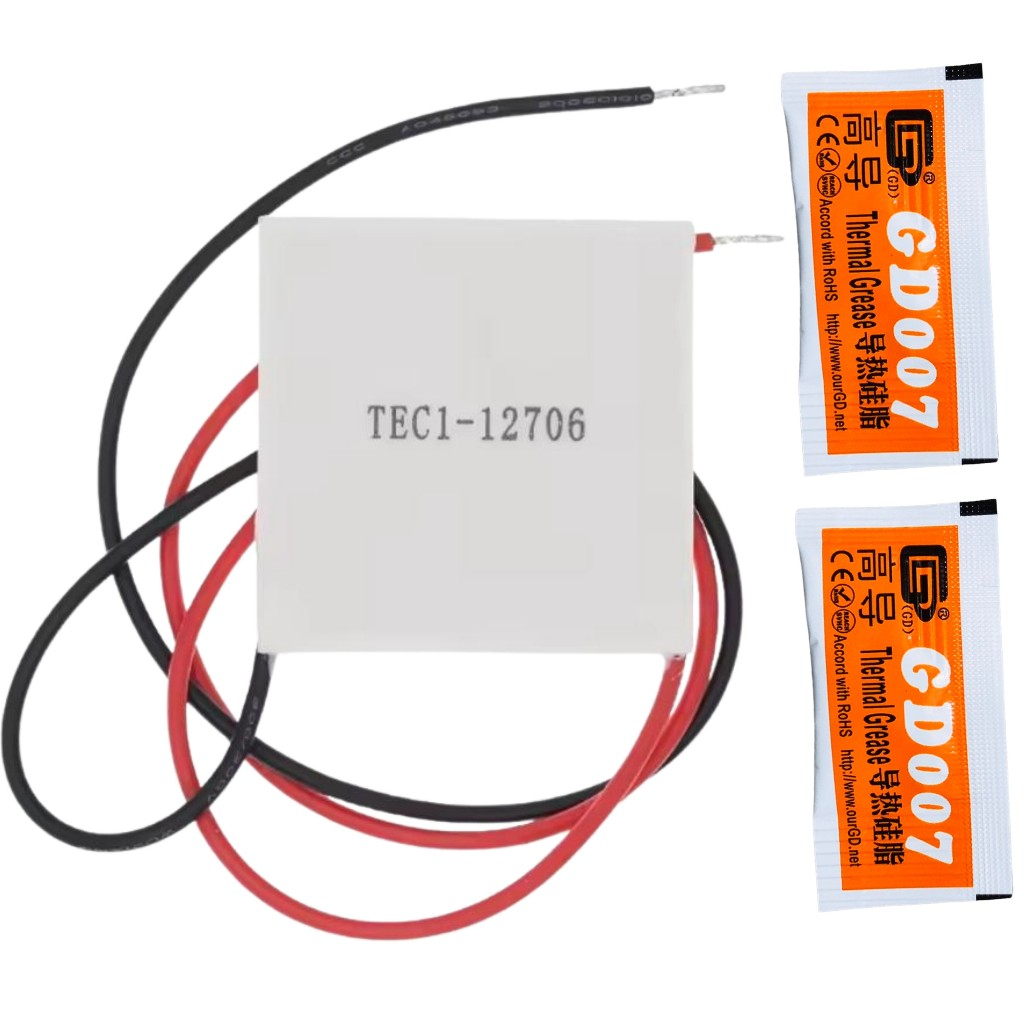 Pastilha Peltier Tec1 12706 Bebedouro Purificador Electrolux, Latina, Consul, IBBL