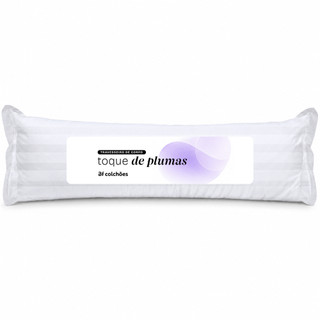 Travesseiro de Corpo com Fronha Percal 130x50cm BF Colchões