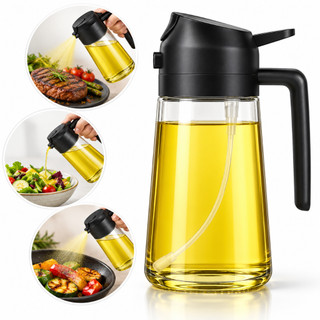 Porta Azeiteiro E Vinagreiro 500 ML Spray 2 em 1