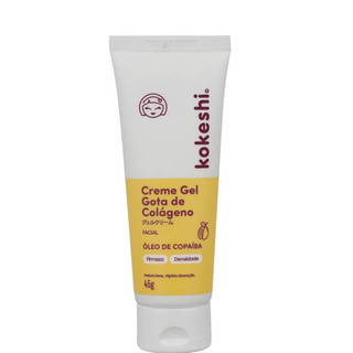 Creme Gel Regenerador Facial Gota de Colágeno Kokeshi 45g