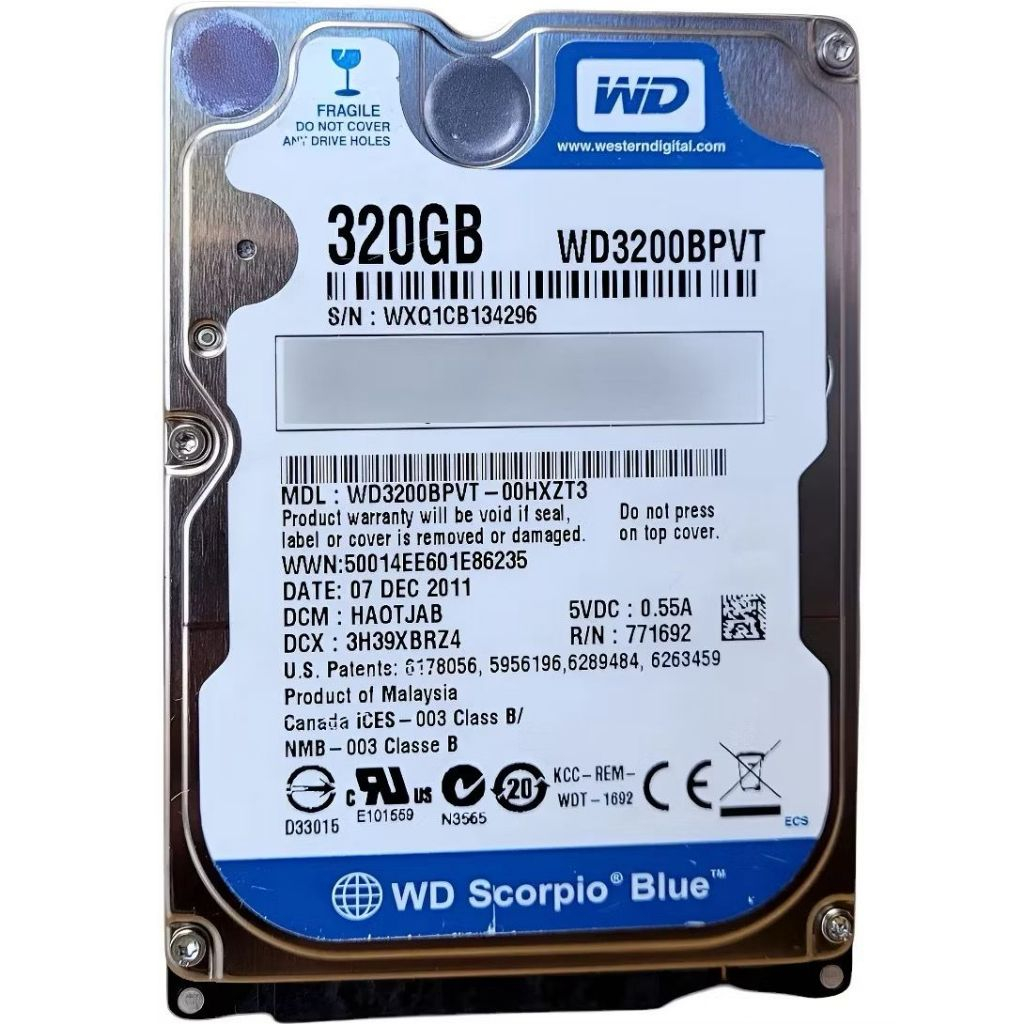 HD 320GB notebook 7200rpm 2.5 Sata Para Notebook/Video Game/PS3/PS4/DVR