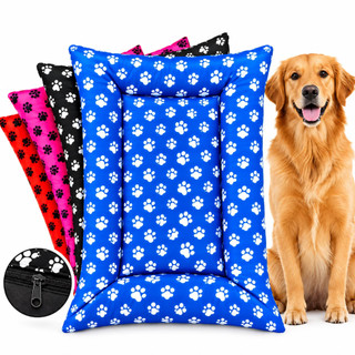 Cama Colchonete Pet Almofada Lavável Para Cachorro e Gato Caminha Pet Térmica Premium com Zíper Confortável