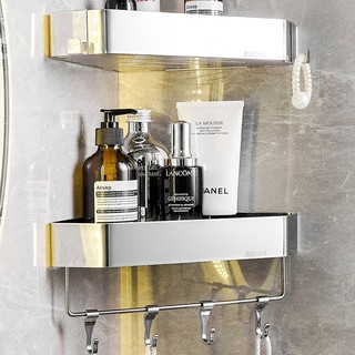Prateleira Triangular Banheiro Adesivo Sem Furar, Suporte Shampoo Antiferrugem