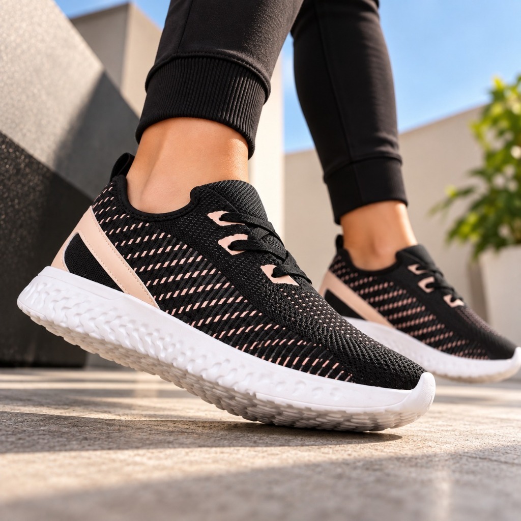 Tênis Feminino Esportivo Masculino Knit Academia Corrida Caminhada Do 34 ao 43 Promoção