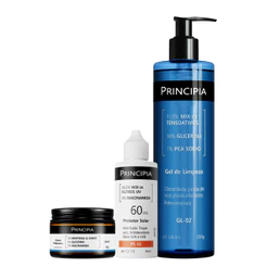 Principia Kit Rotina Essencial com PS-02: GL-02 350g+ CH-01+ PS-02 FPS60