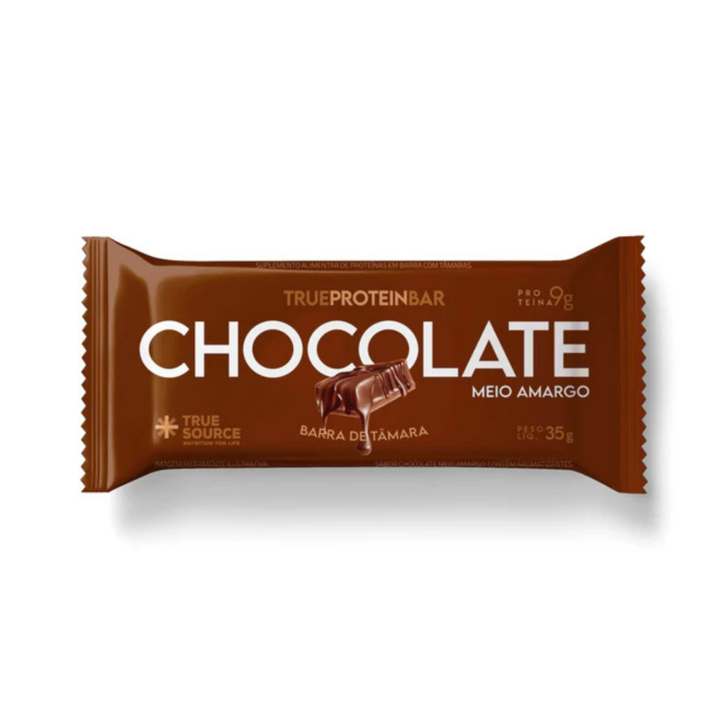 True Protein Bar Chocolate Meio Amargo 35 G