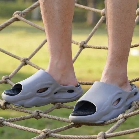 Chinelo Slide Nuvem EVA Masculino Feminino Confortável Leve Antiderrapante Palmilha Removível Resistente Macio