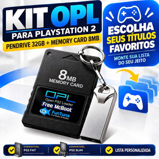 Kit Opl + Pendrive Personalizado