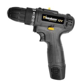 Parafusadeira Furadeira Litio Titanium C/ Maleta Cor Carbono