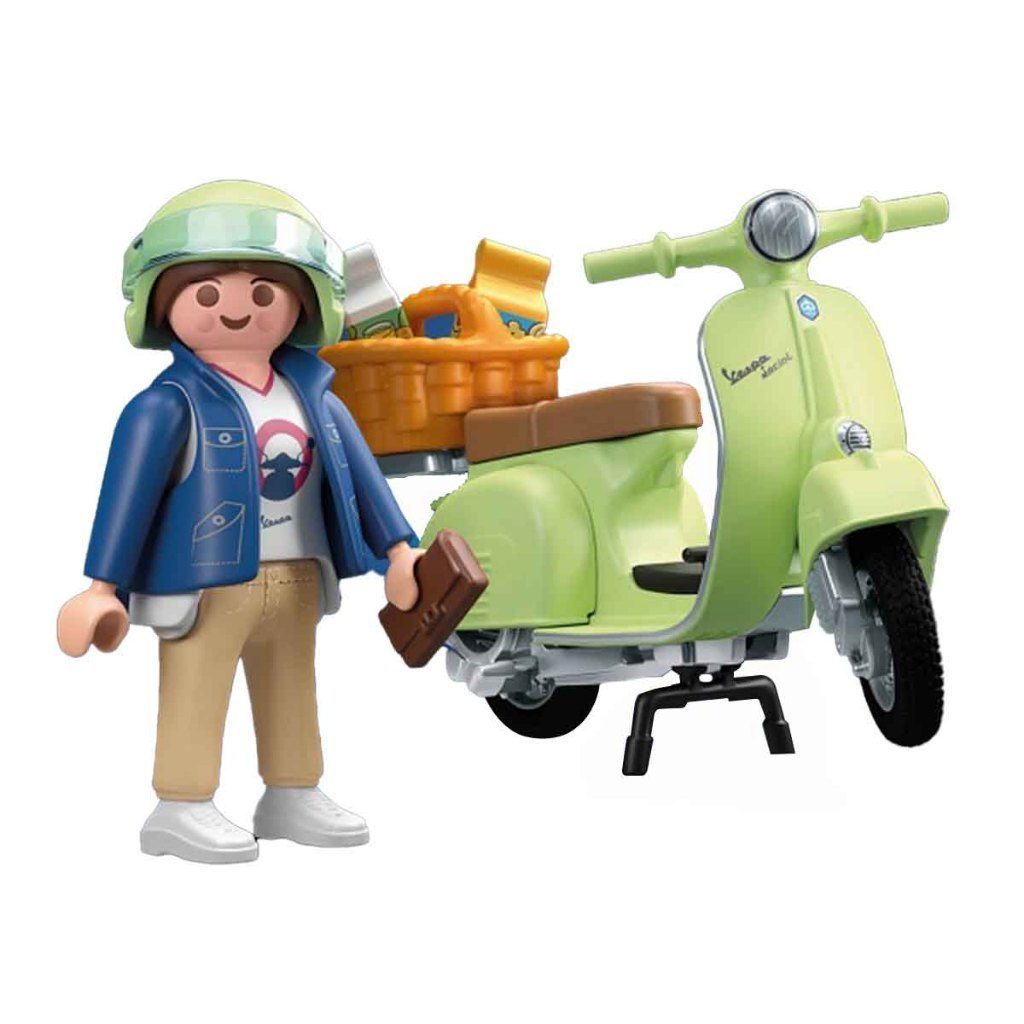 Vespa Verde com Mulher - Playmobil Vespa 71621 — imagem 2 de 2