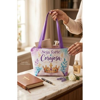 bolsinha porta bíblia, bolsa 20x30, personalizada, bolsa feminina porta bíblia