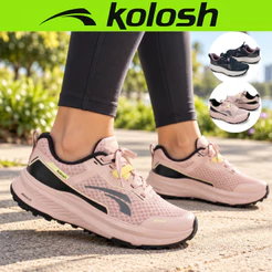 Tênis Kolosh E0822 Feminino Casual Esportivo Trail