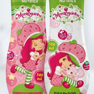 Kit Shampoo e Condicionador Moranguinho 500ml Nutriex