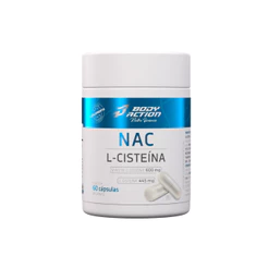 NAC L - Cisteína Body Action 60 Cápsulas