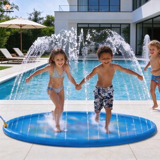 Piscina Com Chafariz Brinquedo Tapete Inflavel Pulverizador