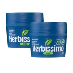 Kit Desodorante Em Creme Antitranspirante Herbíssimo Cedro 55G (2 unidades)
