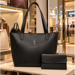 Bolsa Sacola London Skybag + Carteira em Courino