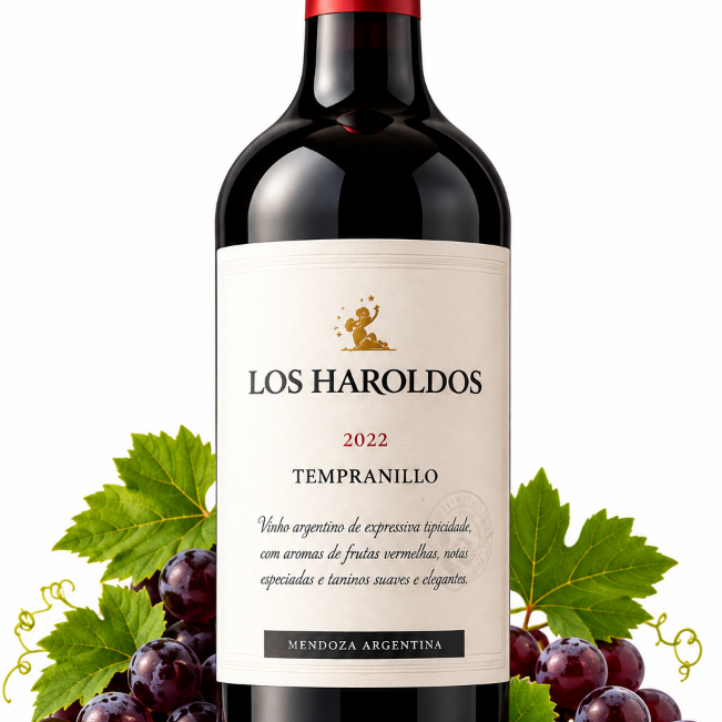 VINHO LOS HAROLDOS TEMPRANILLO – MENDOZA, ARGENTINA – 750 ML