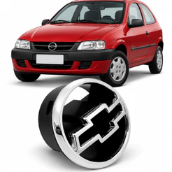 Emblema Grade Celta 2000 A 2005 Cromado Logo Chevrolet Gm