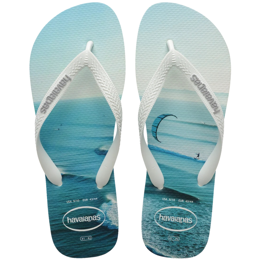 Chinelo Top Surfer I Estampas com Fotografias de Lindas Paisagens Tropicais Masculino — imagem 2 de 2