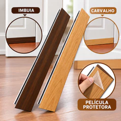 Salva Protetor Porta 80cm Para Portas de Metal ou Madeira com Pintura Não Enferruja