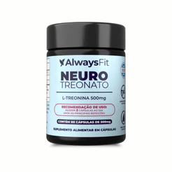 Neuro Treonato AlwaysFit | Magnésio Bisglicinato + Óxido de Magnésio + L-Treonina | 60 Cápsulas