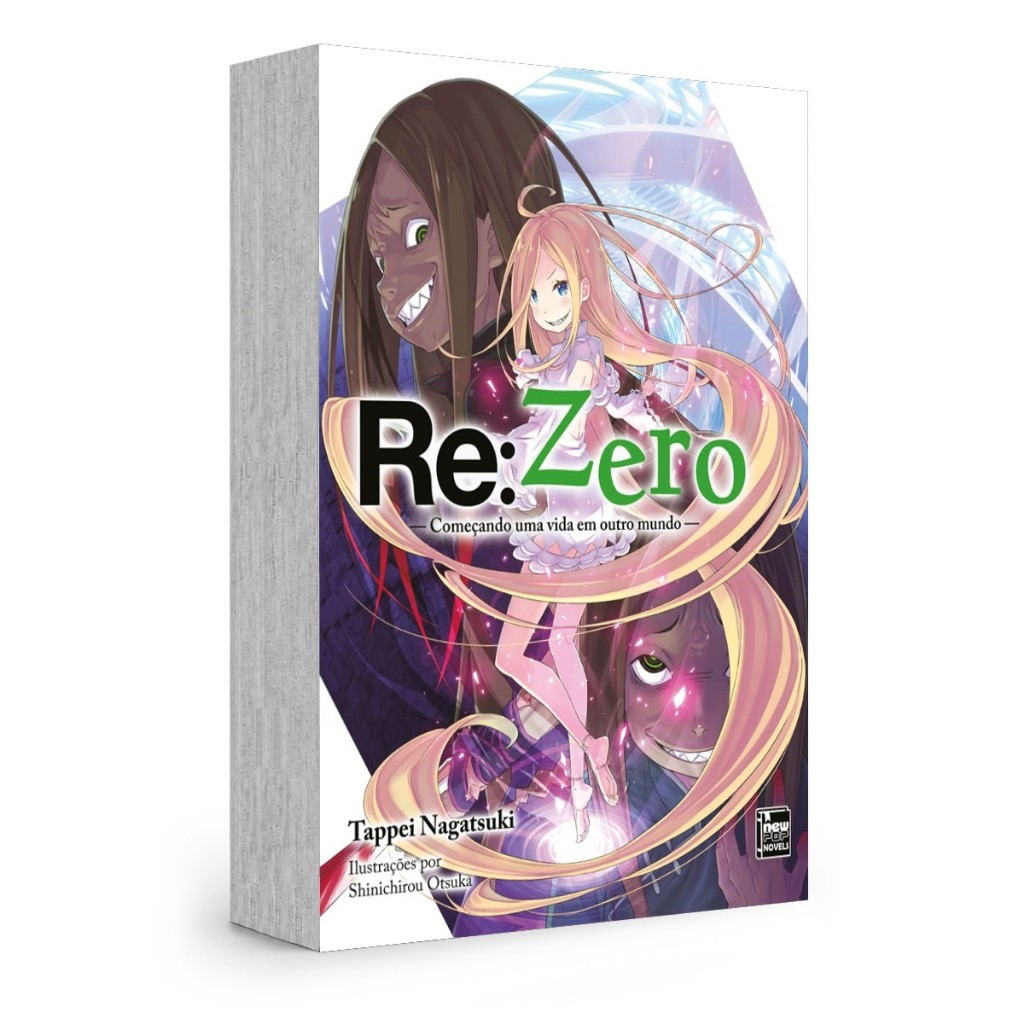 Novel - Re:Zero - Começando uma Vida em Outro Mundo - Livro 25 - Novo/Lacrado