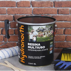 RESINA MULTIUSO SOLVENTE BRILHANTE INCOLOR 18L