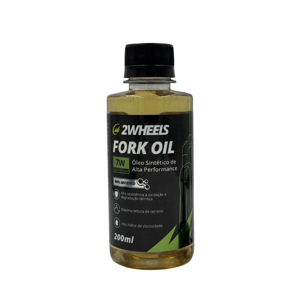 Óleo Para Suspensão Bike Fork Oil 7w 100% Sintético 200ml