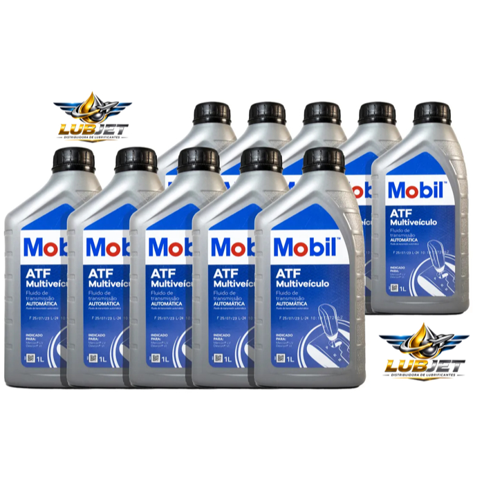 Kit 10 Litros Mobil CVT - Fluido Para Transmissão Automatica
