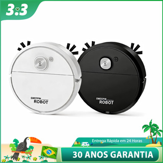 Robô Aspirador 3 em 1 Varre, Aspira e Passa Pano - Limpeza Automática Inteligente e Silenciosa - Para Casa e Apartamento em Oferta na Shopee
