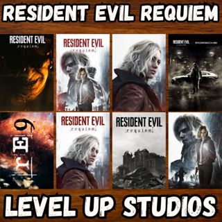 Resident Evil Requiem - Placas Quadros Decorativos Posters - Survival Horror Terror Zumbis Game em Oferta na Shopee