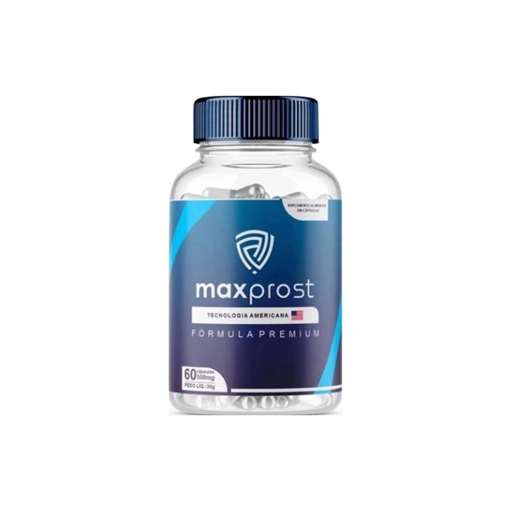 Max Prost 60 Cápsulas Suplemento Natural para Saúde da Próstata