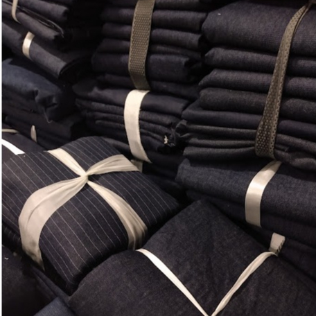 2kg tecido jeans para roupas, artesanatos rende 3 metros retalhos em Oferta na Shopee