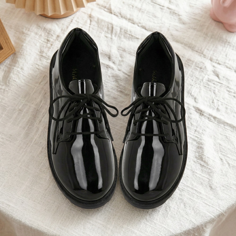 Sapato Feminino Oxford Tradicional Preto Confortável com Cadarço Clássico Ref: 501 em Oferta na Shopee