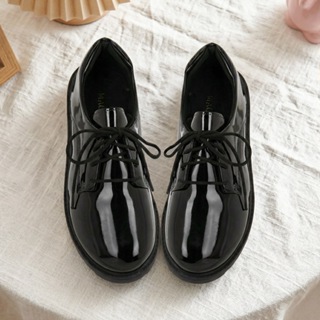 Sapato Feminino Oxford Tradicional Preto Confortável com Cadarço Clássico Ref: 501 em Oferta na Shopee