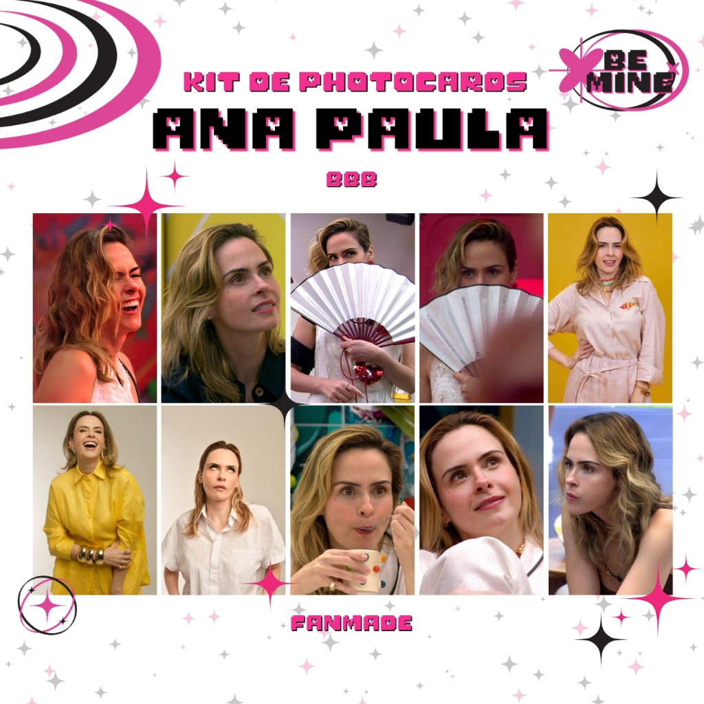 KIT 10 PHOTOCARDS ANA PAULA RENAULT em Oferta na Shopee