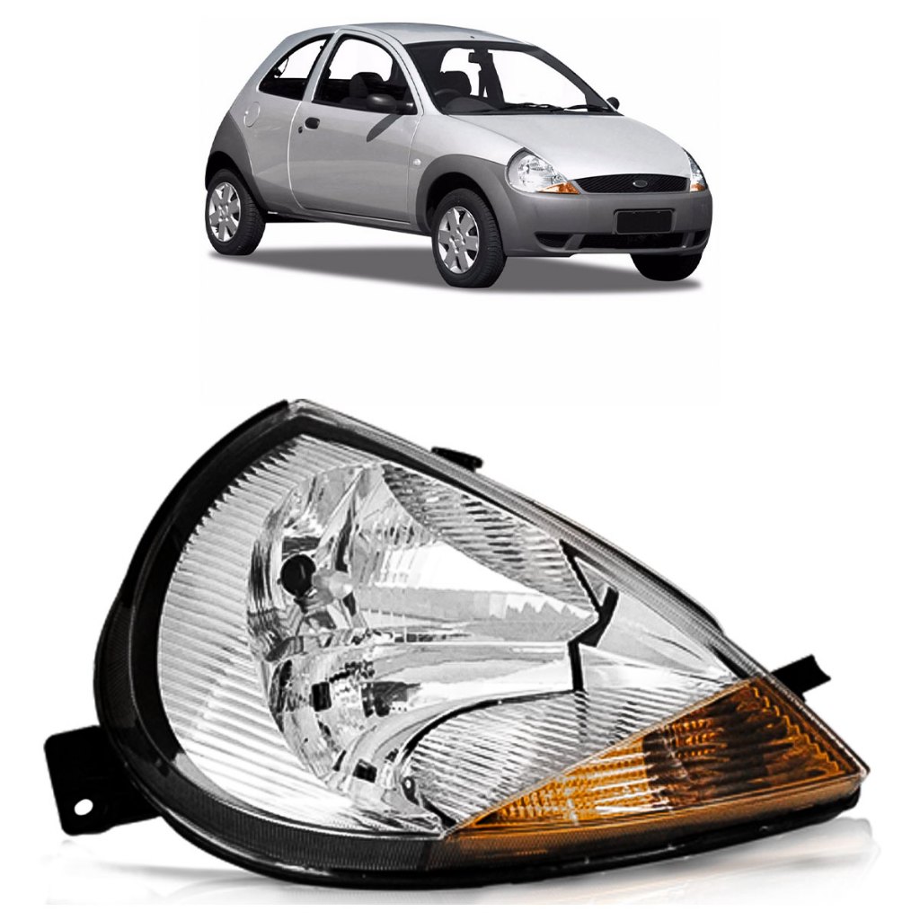 Farol Ka 1997 1998 1999 2000 2001 2002 2003 2004 2005 2006 2007 Pisca Âmbar em Oferta na Shopee