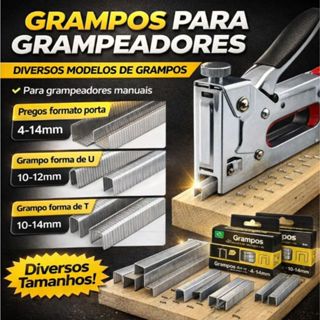 Grampeador Madeira Tapeceiro Profissional Tecidos e Madeira em Oferta na Shopee