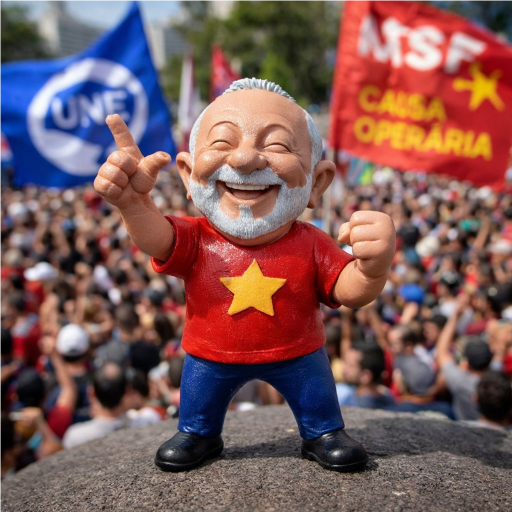 Boneco  presidente lula - Pla Premium