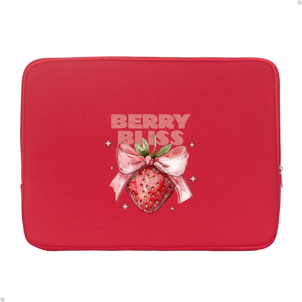 Capa Case Notebook Personalizada Morango Laço Promoção Inédita