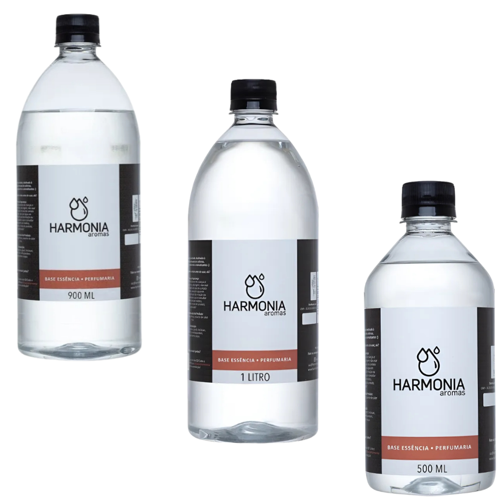 Base Pronta para Perfume e Aromatizador Puro Pronta para Uso Controle de Qualidade