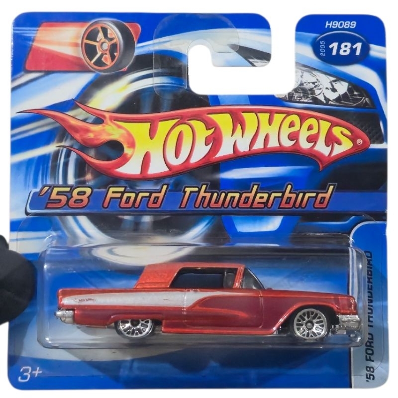 58 Ford Thunderbird Hot Wheels 2007 H9089-1519 Raríssimo