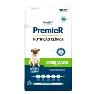 Ração Premier Nutrição Clínica Obesidade Cães Adultos Pequeno Porte 10,1 kg