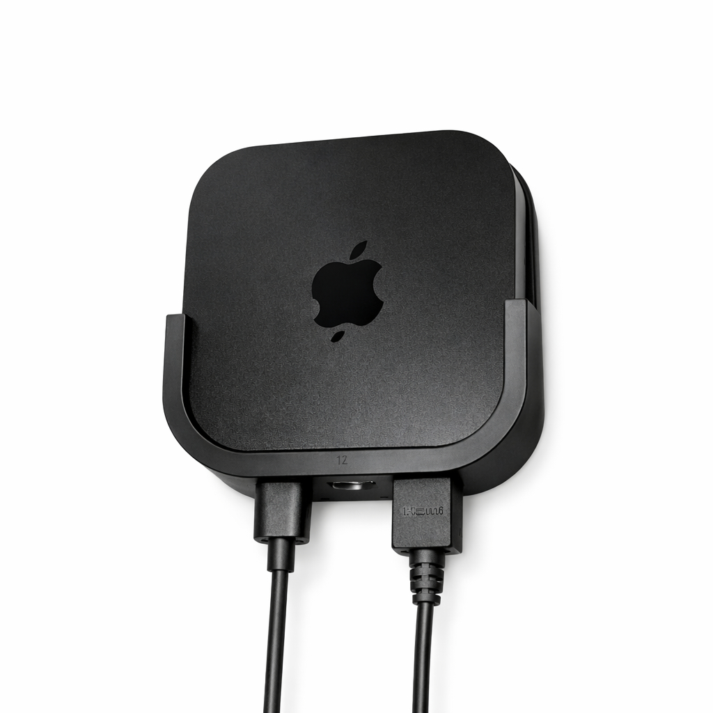 Apoio De Parede Compatível Com Apple Tv 4k 4 Geração Fixação