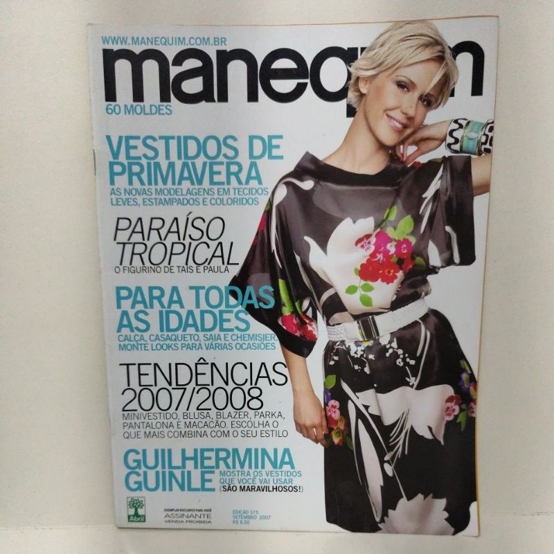revistas Manequim. de 2017 a 1991. valor unitário.