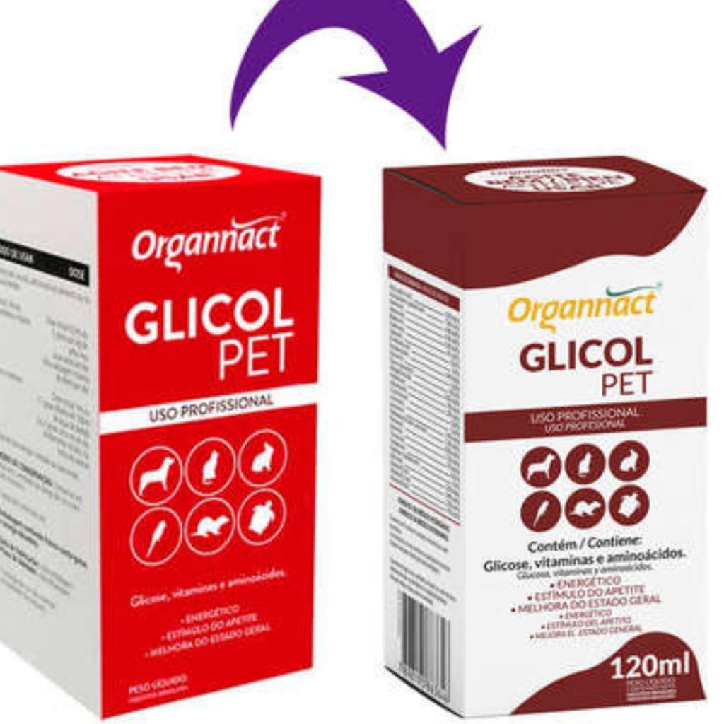 Suplemento Vitamínico Glicol Pet 30ml - Organnact