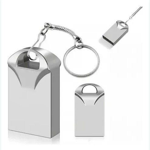 Pen Drive Mini Chaveiro 32GB - Compacto, Moderno e Versátil, Compatível com Windows e Mac